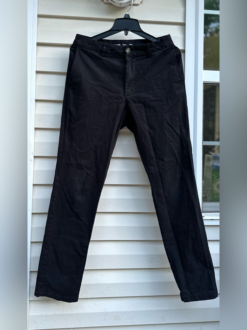 Old Navy Black Men's Straight-Leg Pants